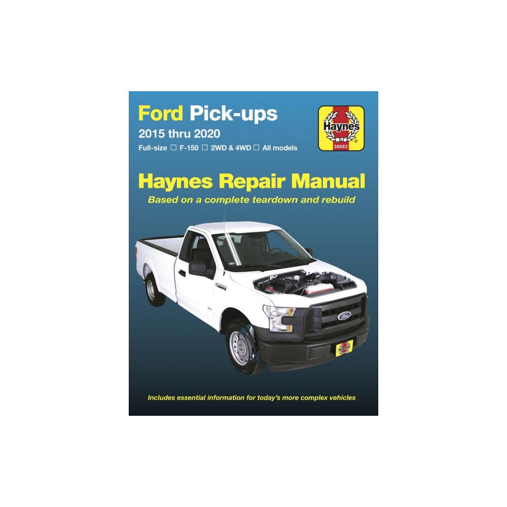 Haynes Manuals Inc Ford F-150 Pick Ups '15-'17 (häftad, eng)