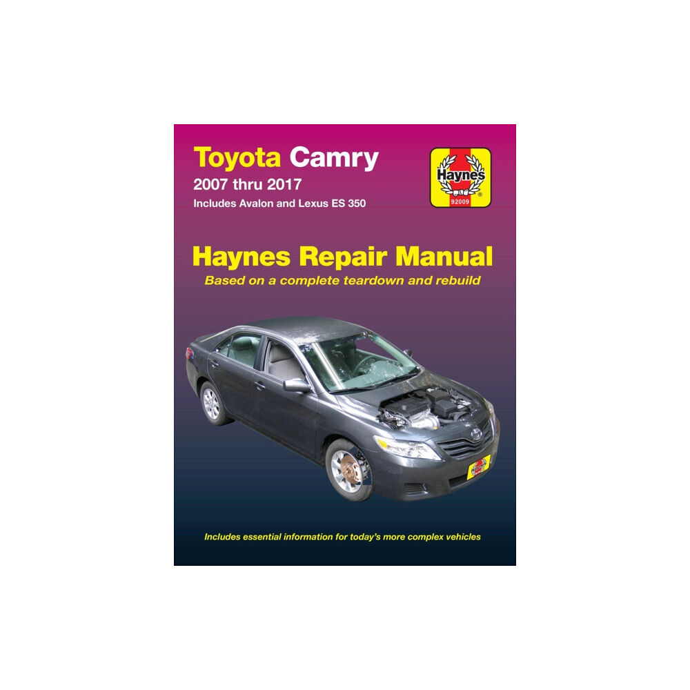 Haynes Manuals Inc Toyota Camry & Avalon & Lexus ES 350 (2007-2017) (USA) (häftad, eng)