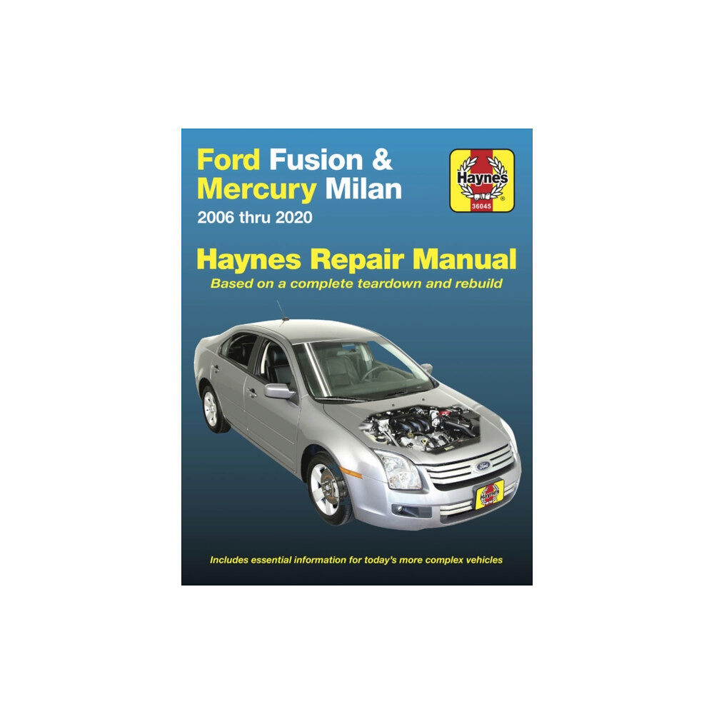 Haynes Manuals Inc Ford Fusion and Mercury Milan 2006 Thru 2020 (häftad, eng)