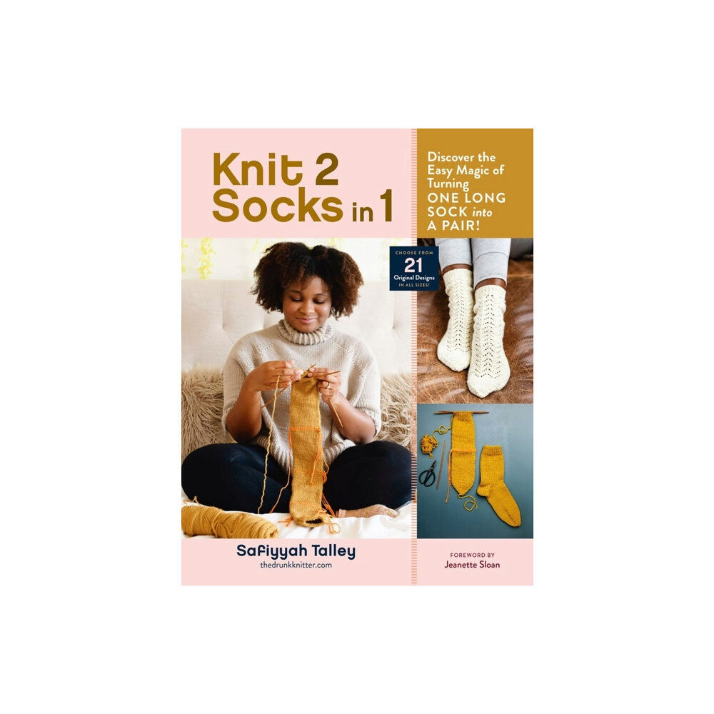 Workman Publishing Knit 2 Socks in 1 (inbunden, eng)