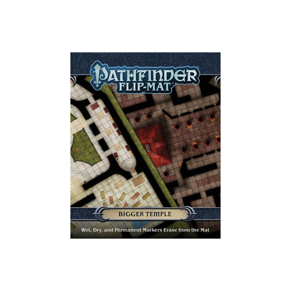 Paizo Publishing, LLC Pathfinder Flip-Mat: Bigger Temple (häftad, eng)