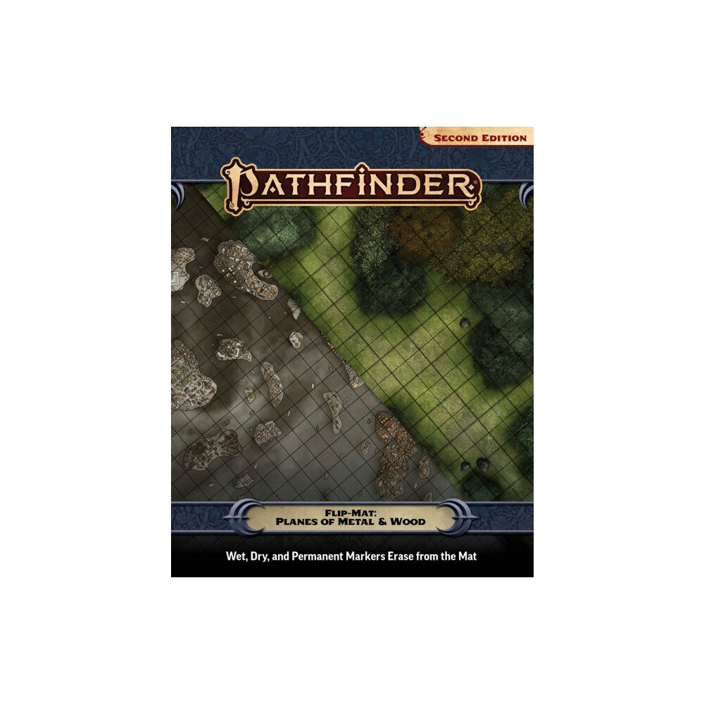 Paizo Publishing, LLC Pathfinder Flip-Mat: Planes of Metal and Wood (häftad, eng)