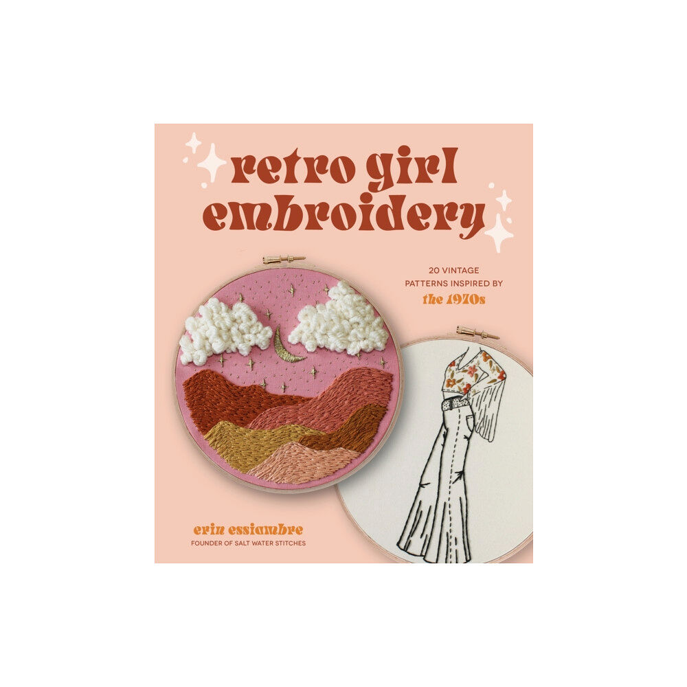 Page Street Publishing Co. Retro Girl Embroidery (häftad, eng)