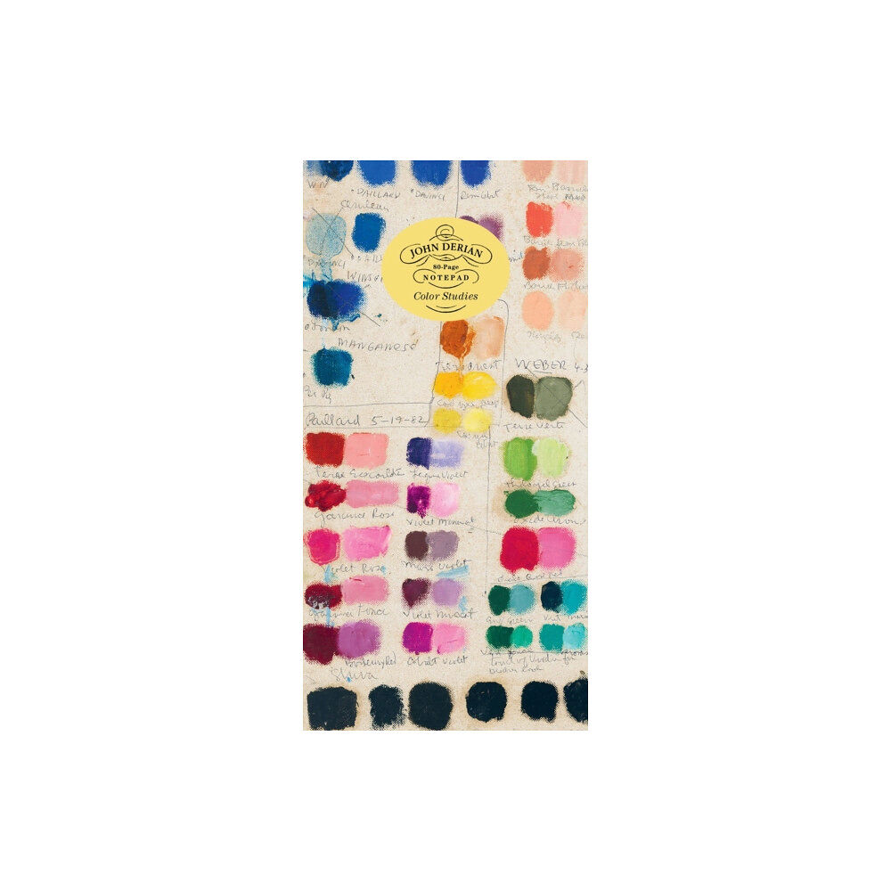 Workman Publishing John Derian Paper Goods: Color Studies 80-Page Notepad (häftad, eng)