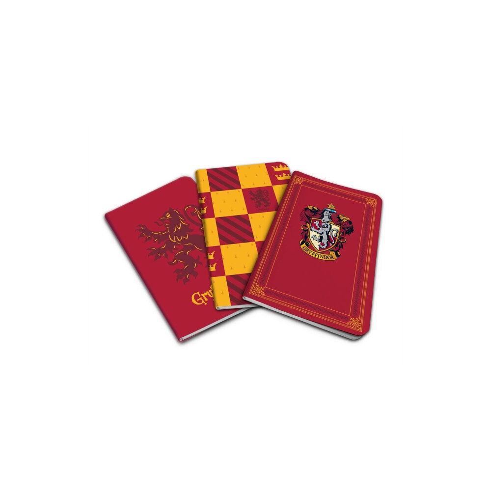 Insight Editions Harry Potter: Gryffindor Pocket Notebook Collection (häftad, eng)