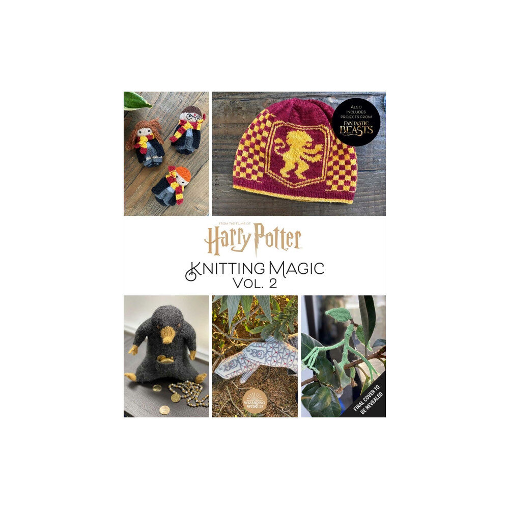 Insight Editions Harry Potter: Knitting Magic: More Patterns From Hogwarts and Beyond (inbunden, eng)