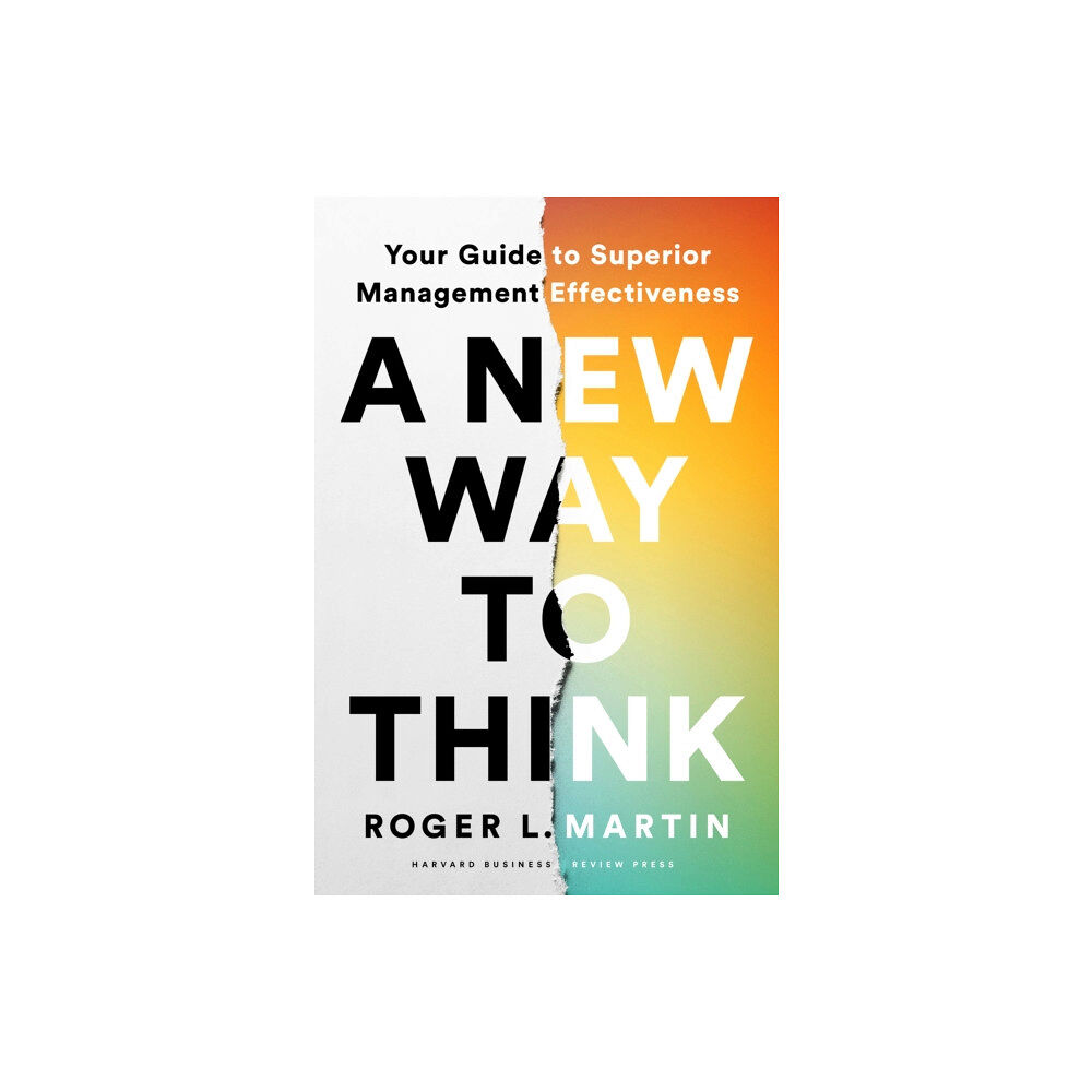 Harvard Business Review Press A New Way to Think (inbunden, eng)