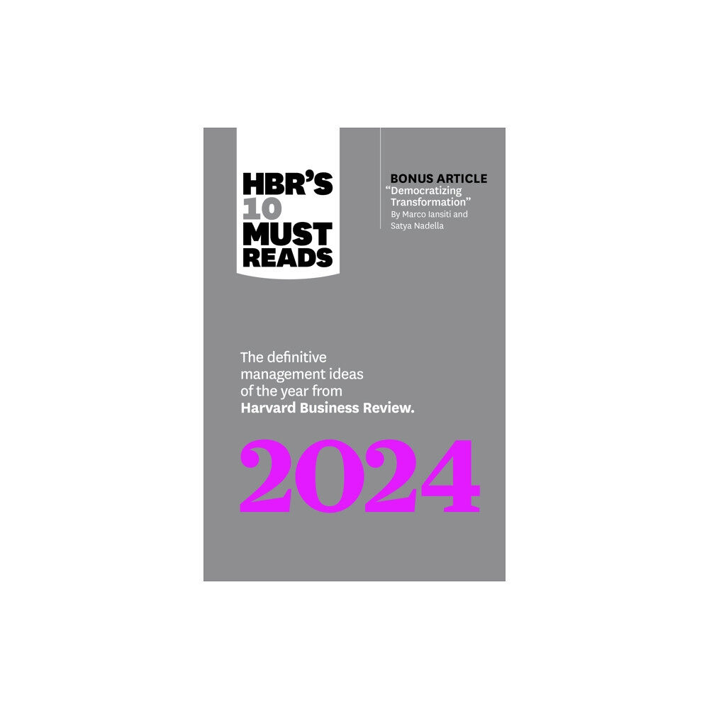 Harvard Business Review Press HBR's 10 Must Reads 2024 (häftad, eng)