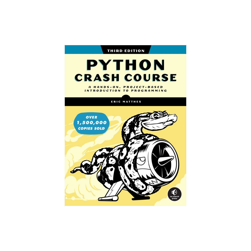 No Starch Press,US Python Crash Course, 3rd Edition (häftad, eng)