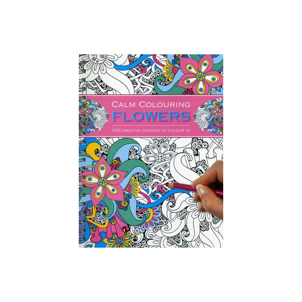 Anness publishing Calm Colouring: Flowers (häftad, eng)