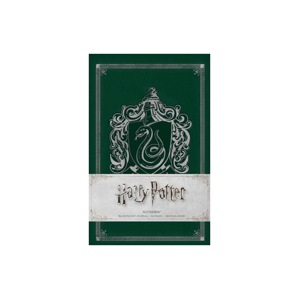 Insight Editions Harry Potter: Slytherin Ruled Pocket Journal (inbunden, eng)