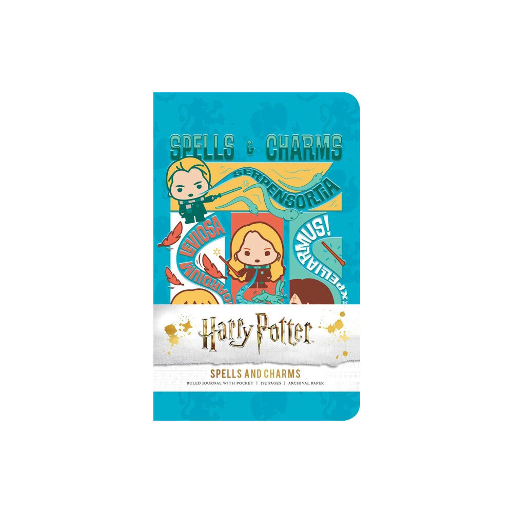 Insight Editions Harry Potter: Spells and Charms Ruled Pocket Journal (inbunden, eng)