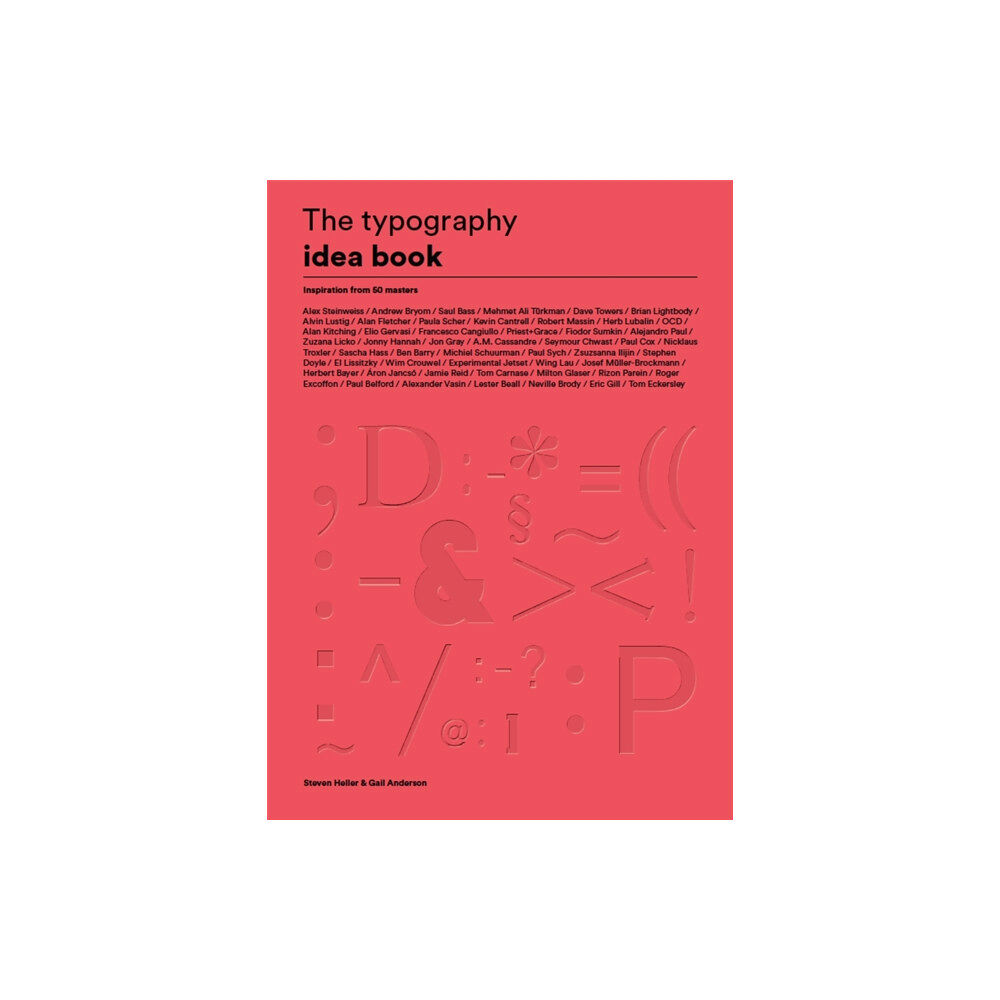 Laurence King Publishing The Typography Idea Book (häftad, eng)