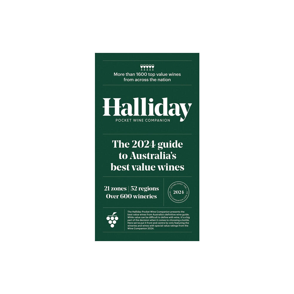 Hardie Grant Books Halliday Pocket Wine Companion 2024 (inbunden, eng)