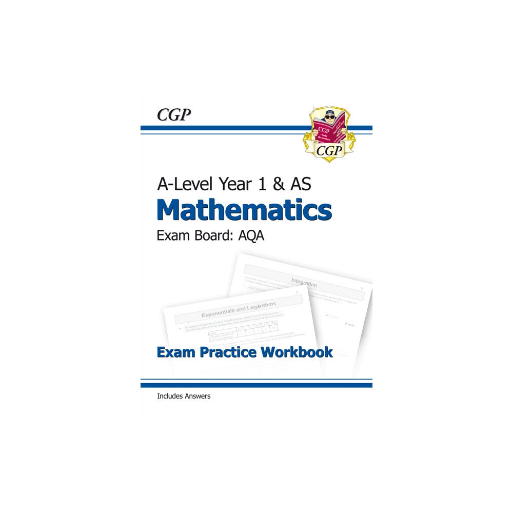 Coordination Group Publications Ltd (CGP) AS-Level Maths AQA Exam Practice Workbook (includes Answers) (häftad, eng)