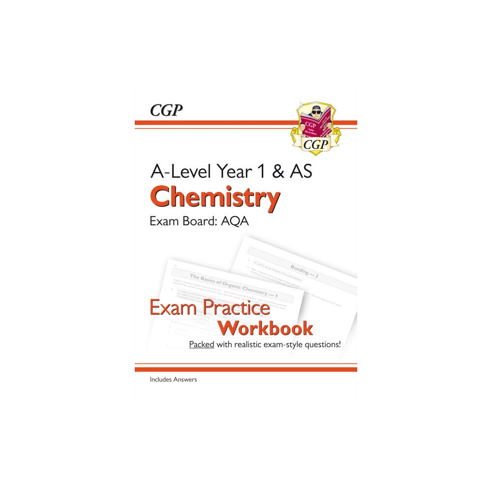 Coordination Group Publications Ltd (CGP) A-Level Chemistry: AQA Year 1 & AS Exam Practice Workbook - includes Answers (häftad, eng)