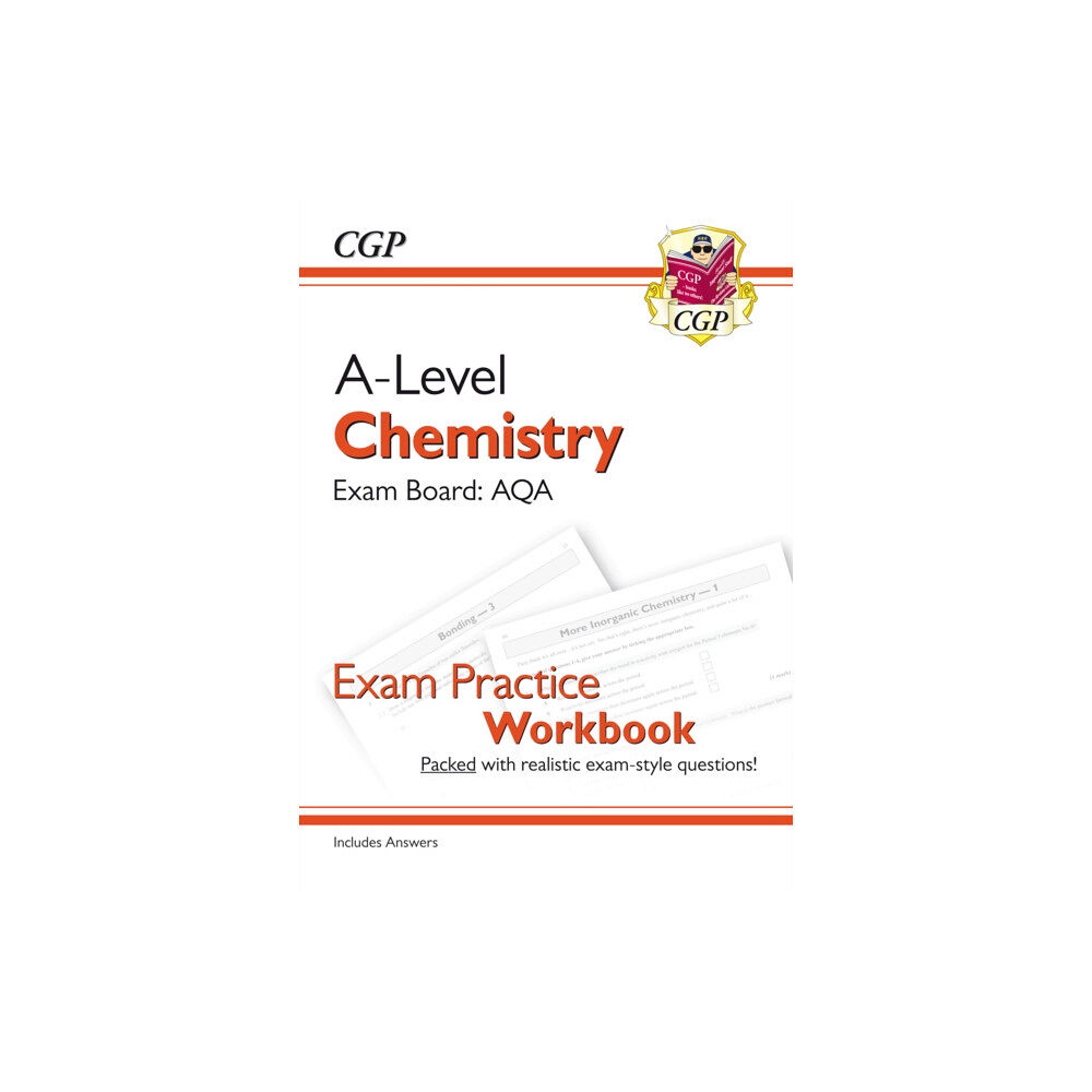 Coordination Group Publications Ltd (CGP) A-Level Chemistry: AQA Year 1 & 2 Exam Practice Workbook - includes Answers (häftad, eng)