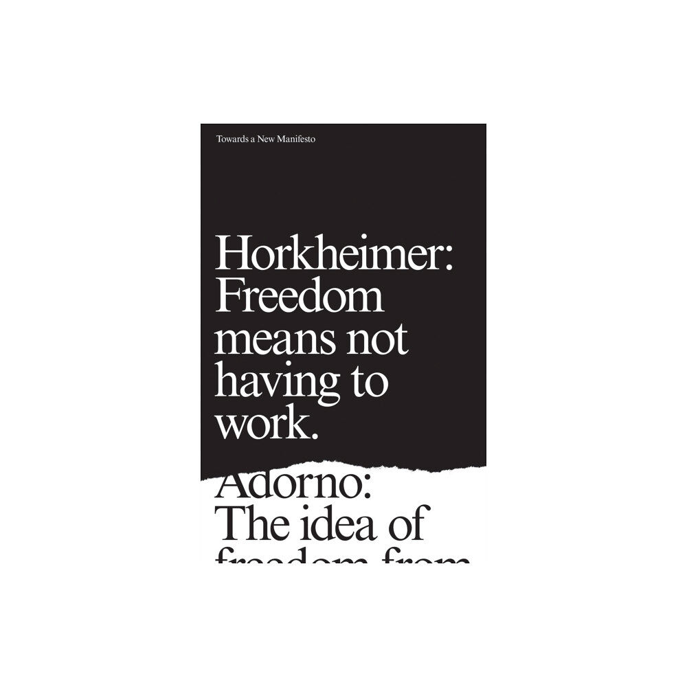 Verso Books Towards a New Manifesto (häftad, eng)