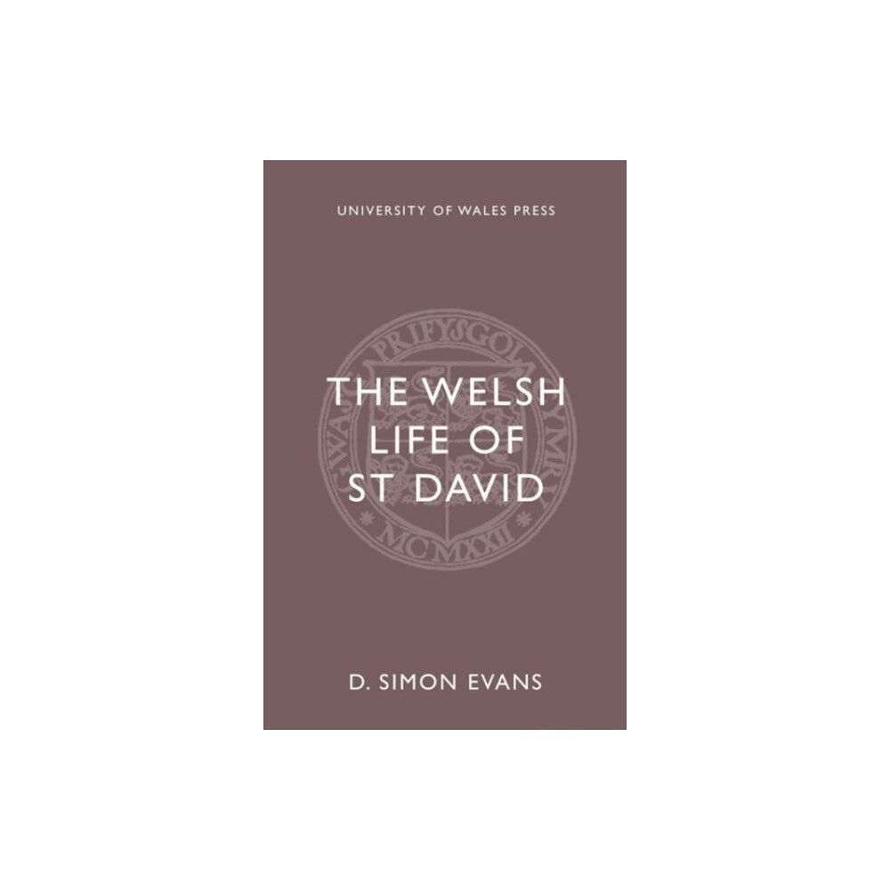 University of wales press The Welsh Life of St. David (häftad, eng)