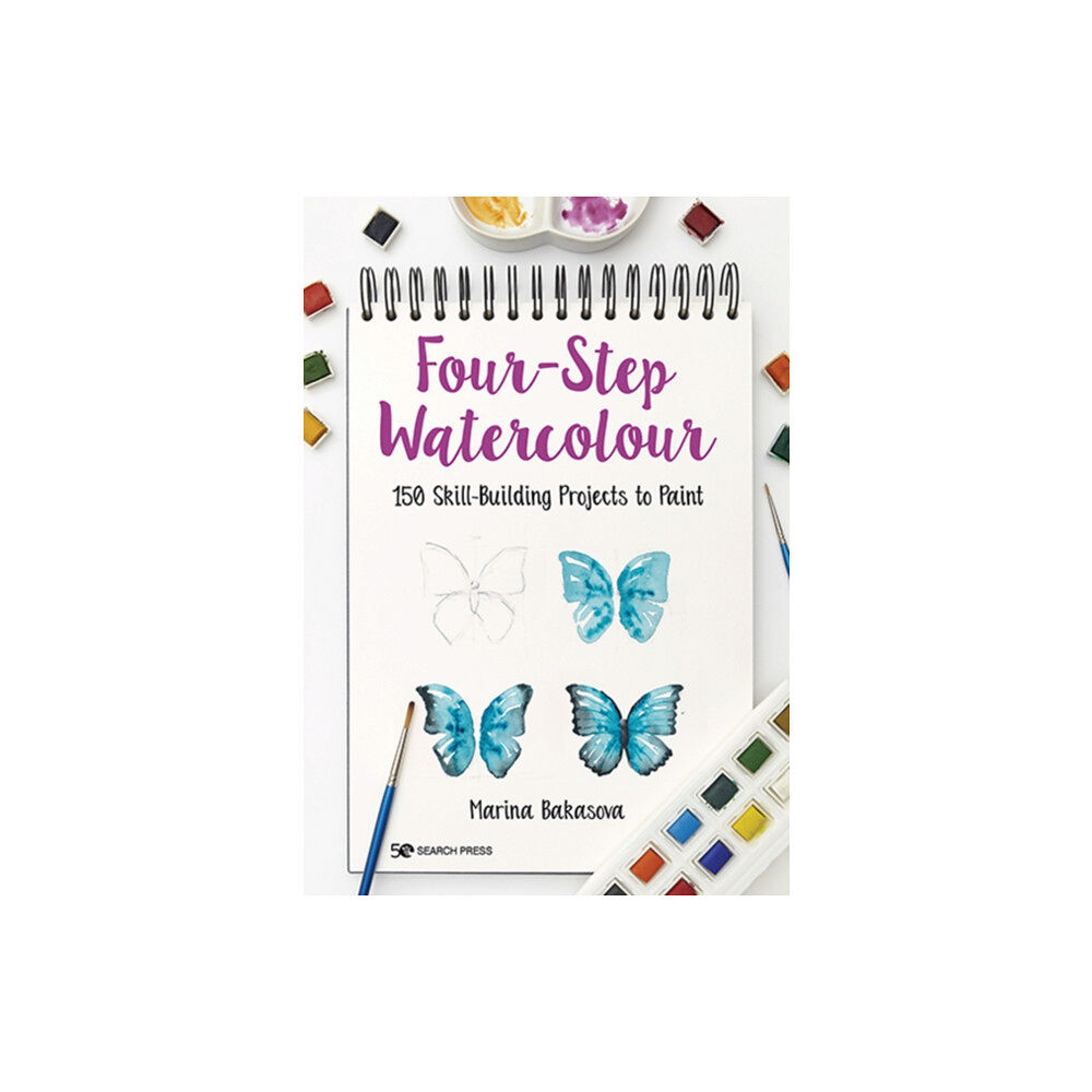 Search Press Ltd Four-Step Watercolour (häftad, eng)