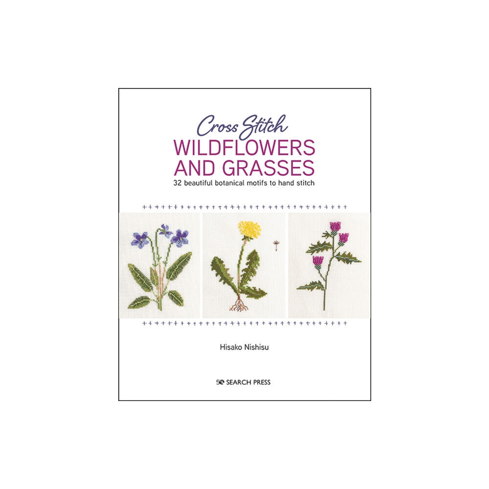 Search Press Ltd Cross Stitch Wildflowers and Grasses (häftad, eng)