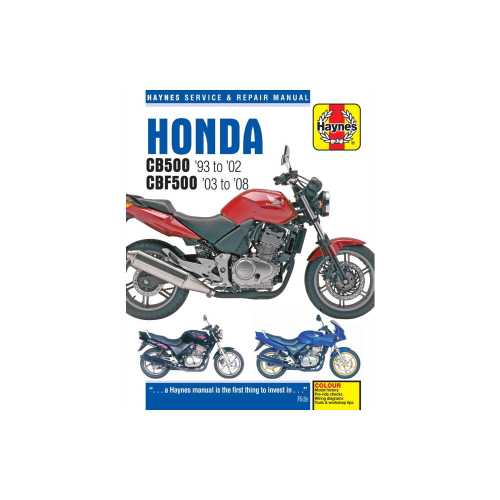 Haynes Publishing Group Honda CB500 & CBF500 (93 - 08) (häftad, eng)