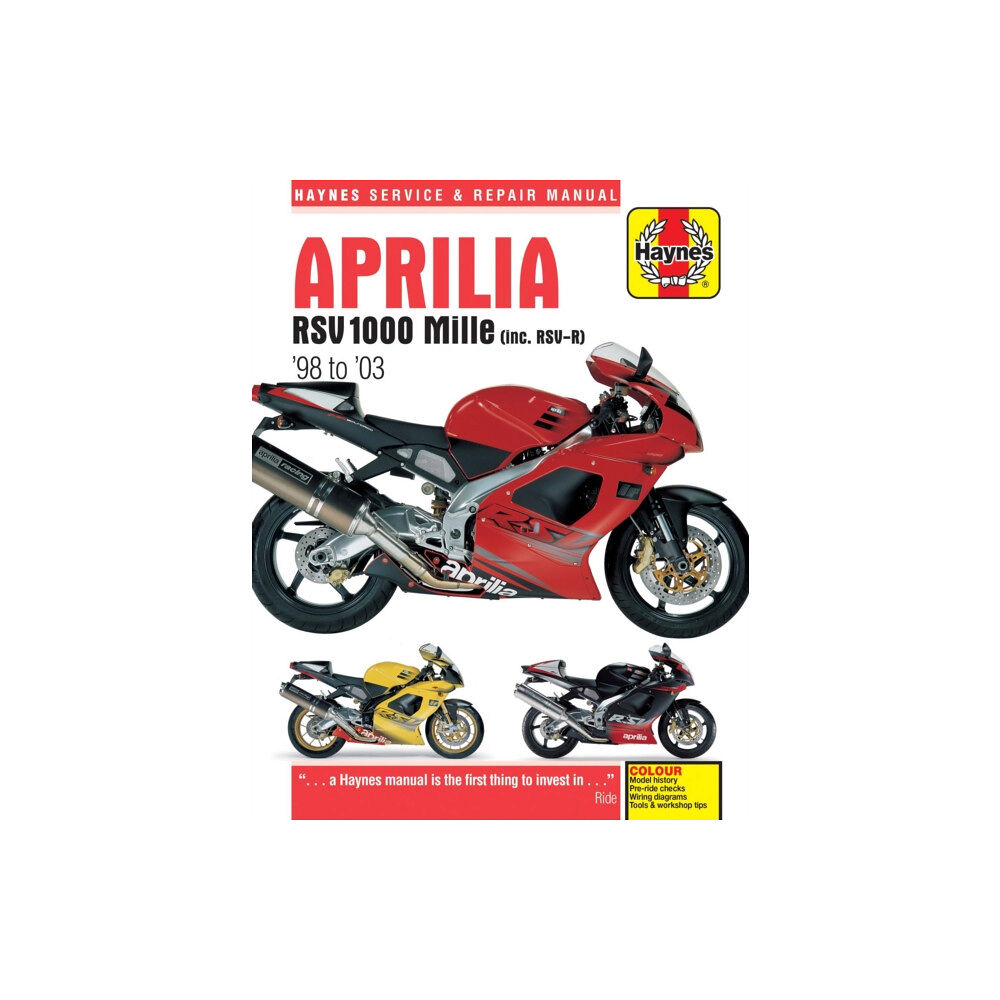 Haynes Publishing Group Aprilia RSV 1000 Mille (98 -03) (häftad, eng)