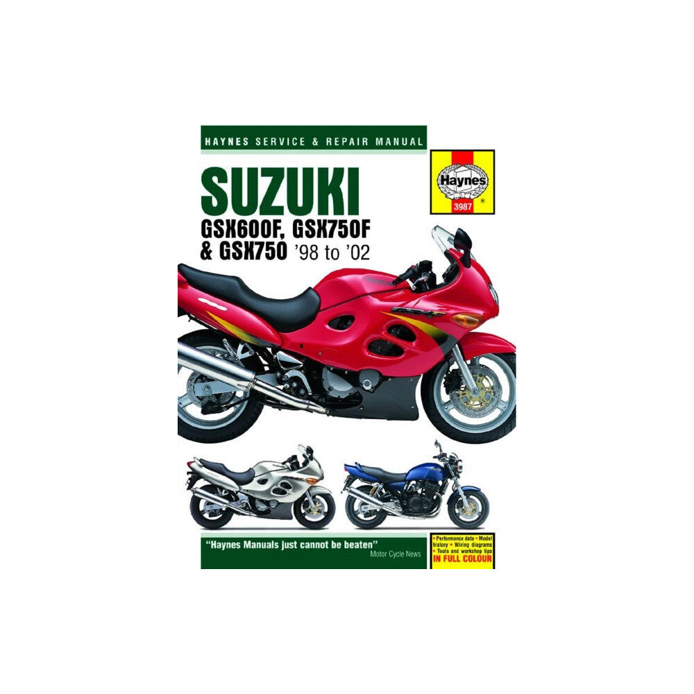 Haynes Publishing Group Suzuki GSX600/750F & GSX750 (98 - 03) Haynes Repair Manual (häftad, eng)