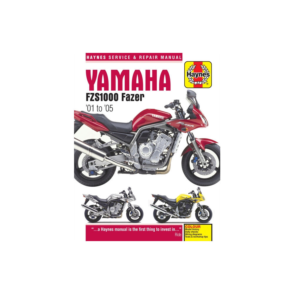 Haynes Publishing Group Yamaha FZS1000 Fazer (01 - 05) Haynes Repair Manual (häftad, eng)