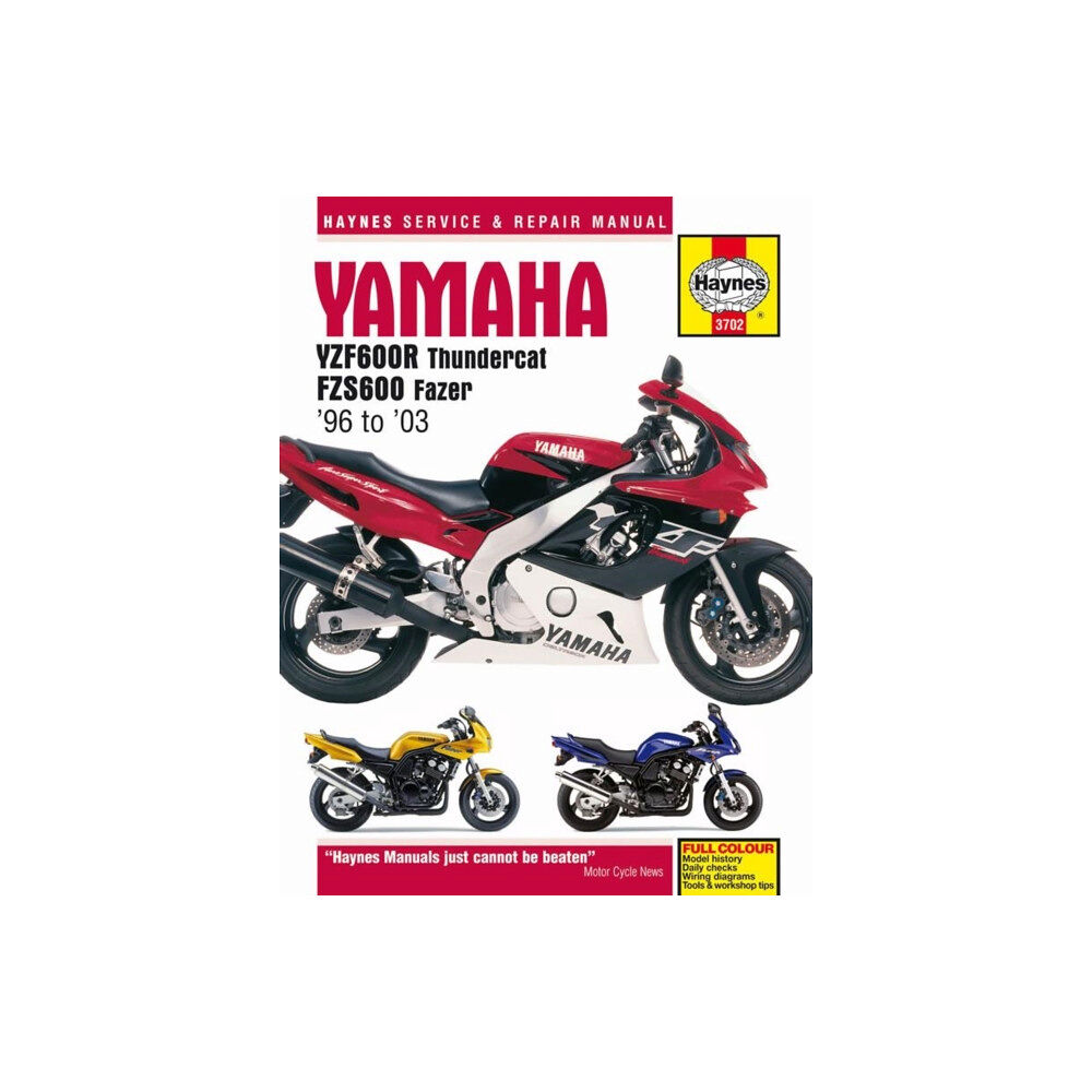 Haynes Publishing Group Yamaha YZF600R Thundercat & FZS600 Fazer (96 - 03) Haynes Repair Manual (häftad, eng)