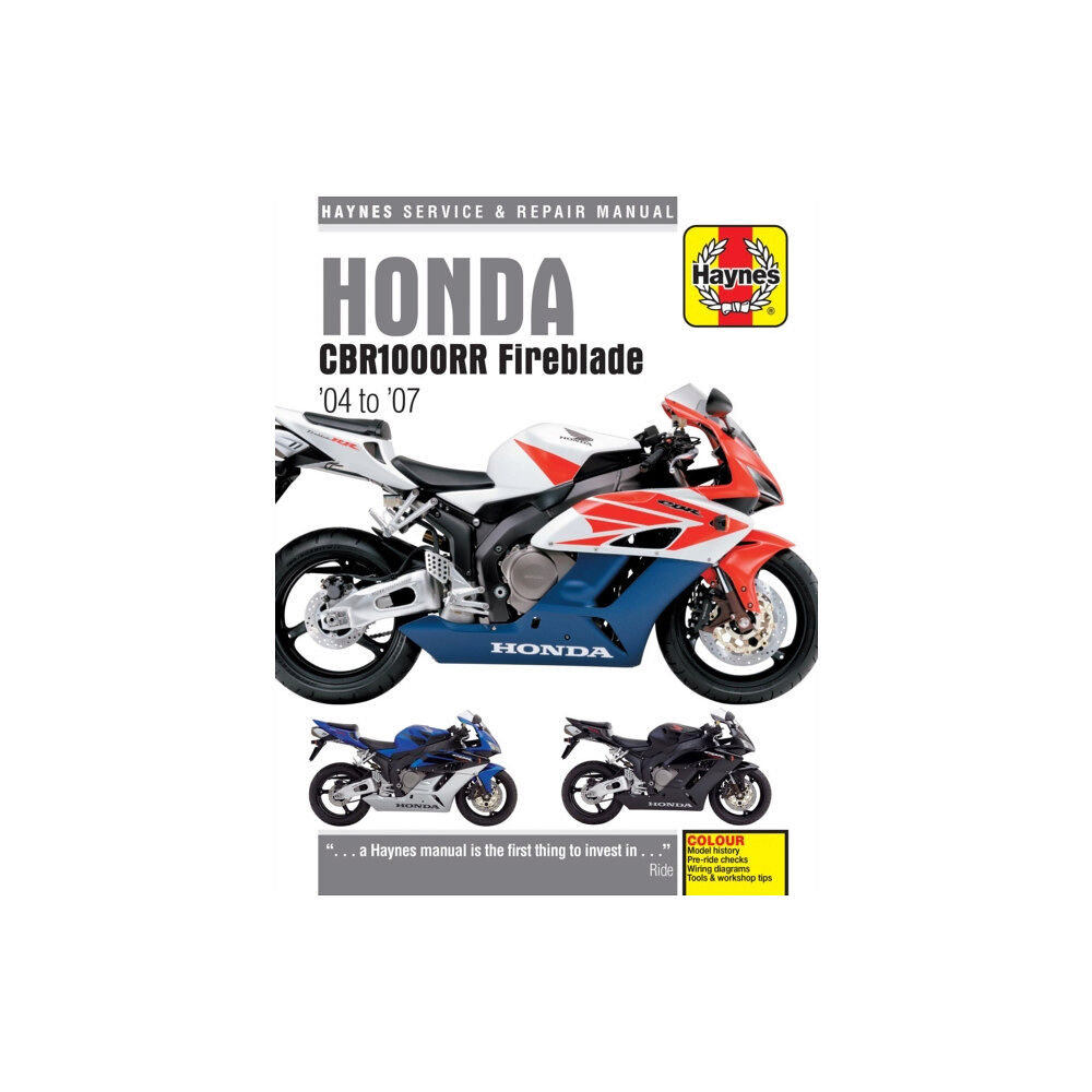 Haynes Publishing Group Honda CBR1000RR (04 -07) (häftad, eng)