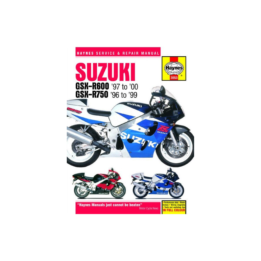 Haynes Publishing Group Suzuki GSX-R600 & 750 (96 - 00) Haynes Repair Manual (häftad, eng)