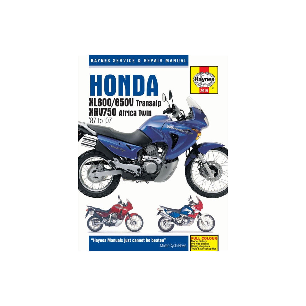 Haynes Publishing Group Honda XL600/650 Transalp & XRV750 Africa Twin (87 - 07) (häftad, eng)