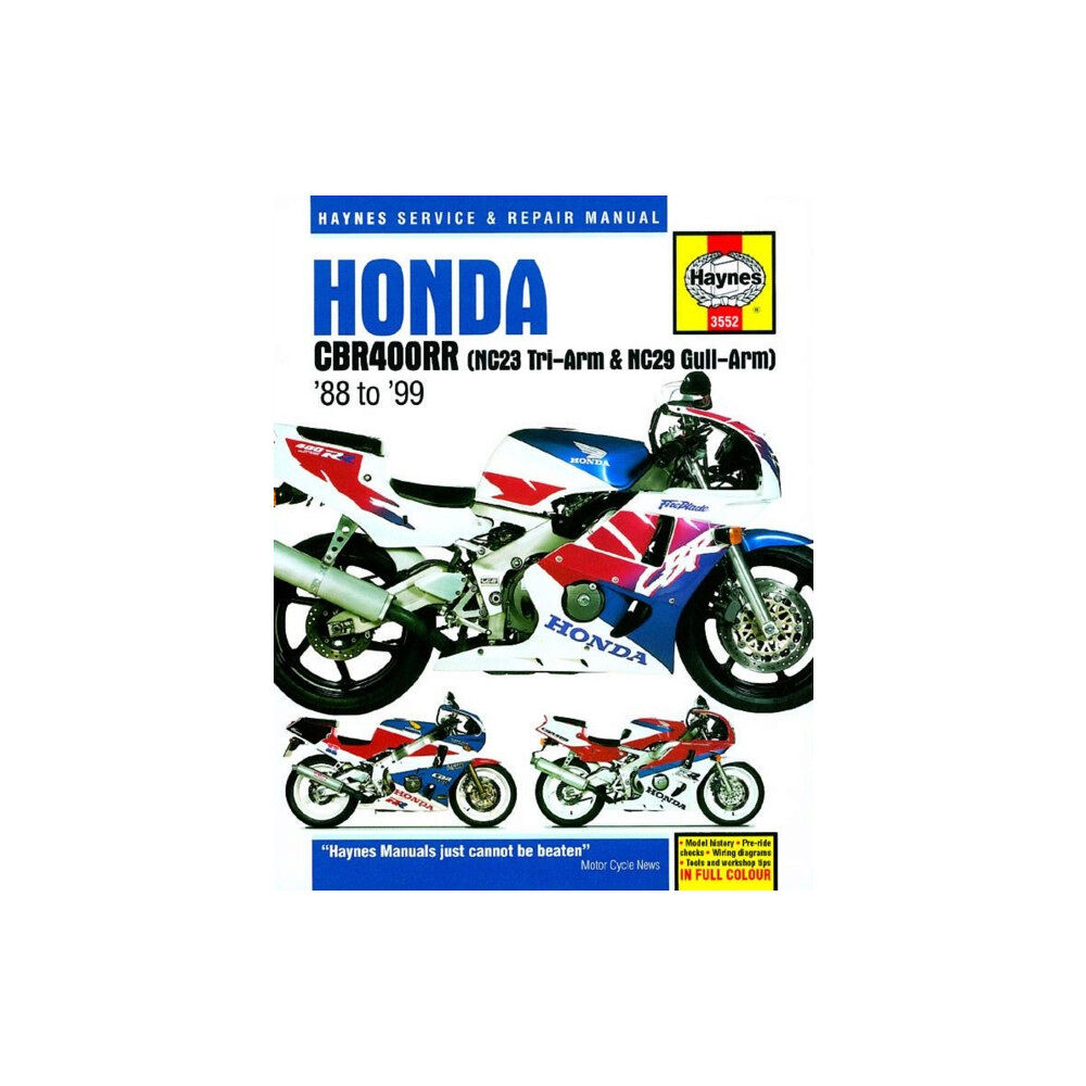 Haynes Publishing Group Honda CBR400RR Fours (88 - 99) (häftad, eng)