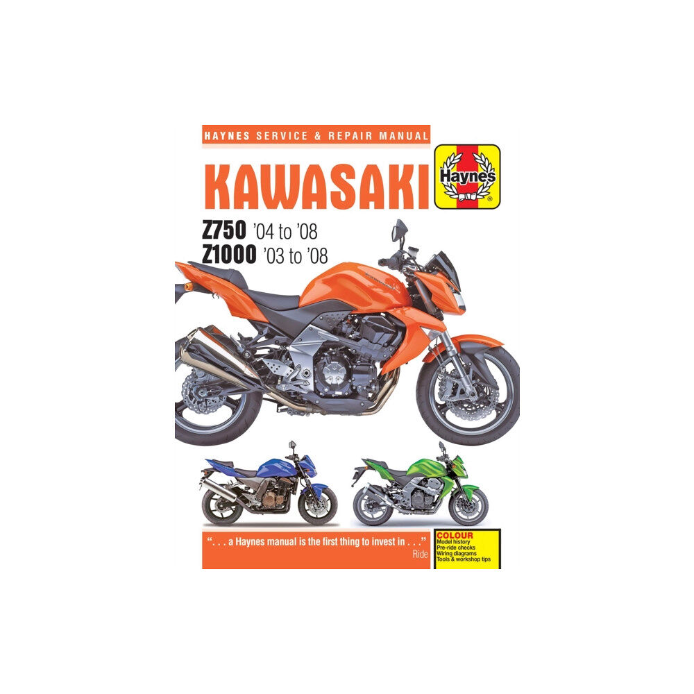 Haynes Publishing Group Kawasaki Z750 & Z1000 (03 - 08) (häftad, eng)