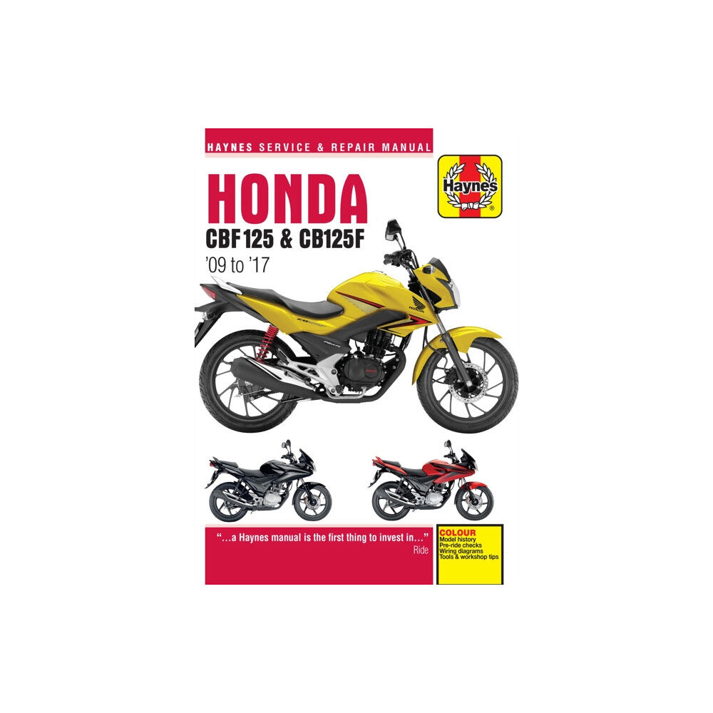 Haynes Publishing Group Honda CBF125 & CB125F ('09 To '17) (häftad, eng)