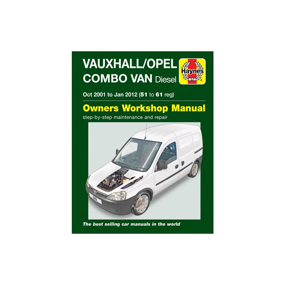 Haynes Publishing Group Vauxhall/Opel Combo Diesel Van (Oct 2001 to Jan 2012) 51 to 61 Haynes Repair Manual (häftad, eng)