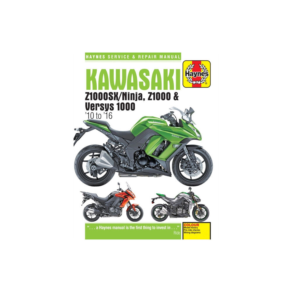 Haynes Publishing Group Kawasaki Z1000, Z1000SX & Versys ('10 - '16) (häftad, eng)