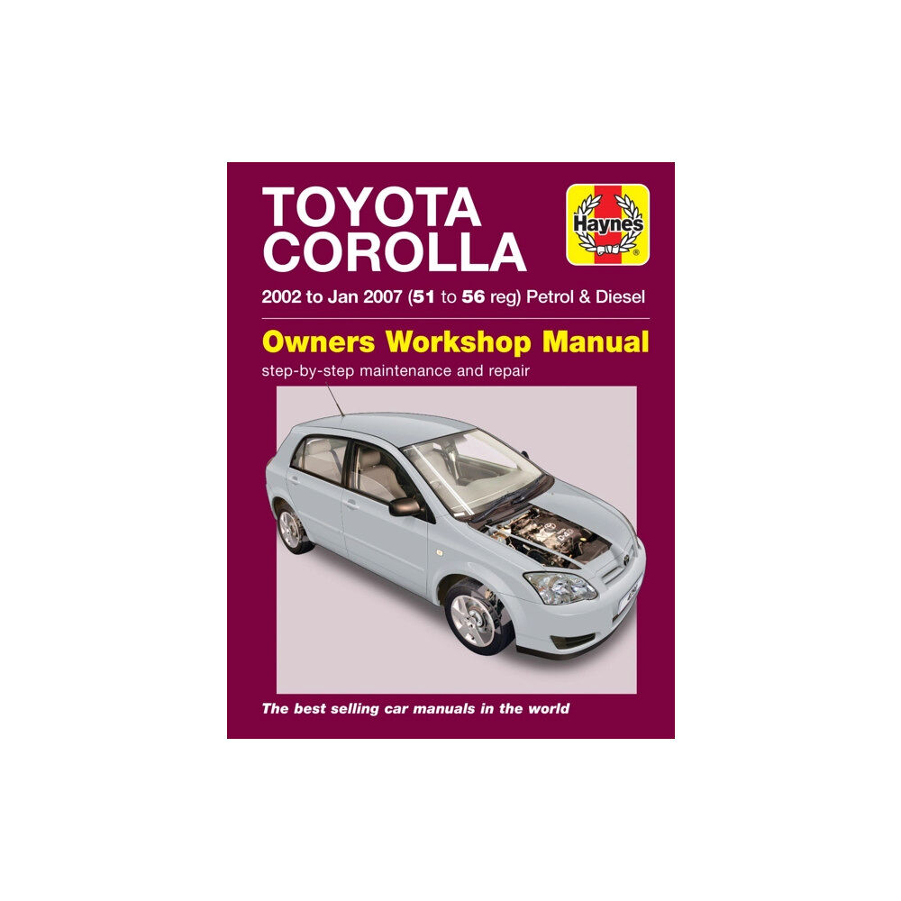 Haynes Publishing Group Toyota Corolla (02 - Jan 07) 51 to 56 (häftad, eng)