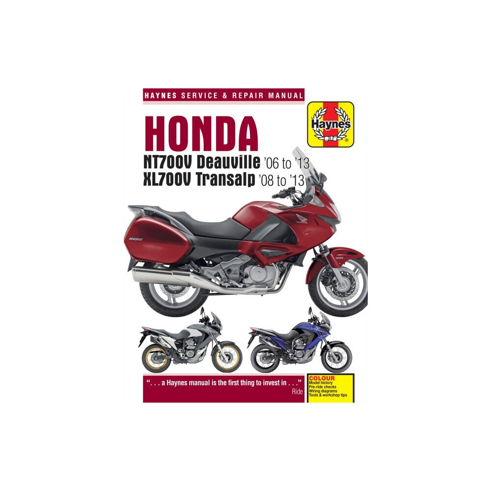 Haynes Publishing Group Honda NT700V Deauville & XL700V Transalp (häftad, eng)