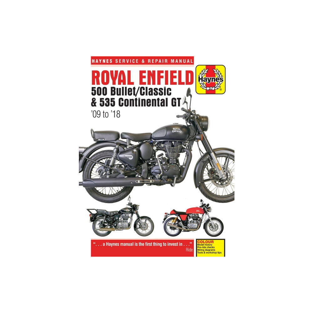 Haynes Publishing Group Royal Enfield Bullet and Continental GT Service & Repair Manual (2009 to 2018) (häftad, eng)