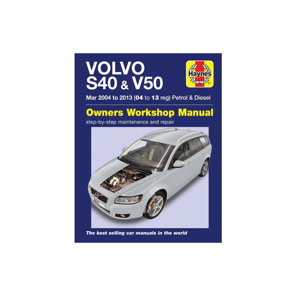 Haynes Publishing Group Volvo S40 & V50 Petrol & Diesel (Mar '04-'13) Haynes Repair Manual (häftad, eng)