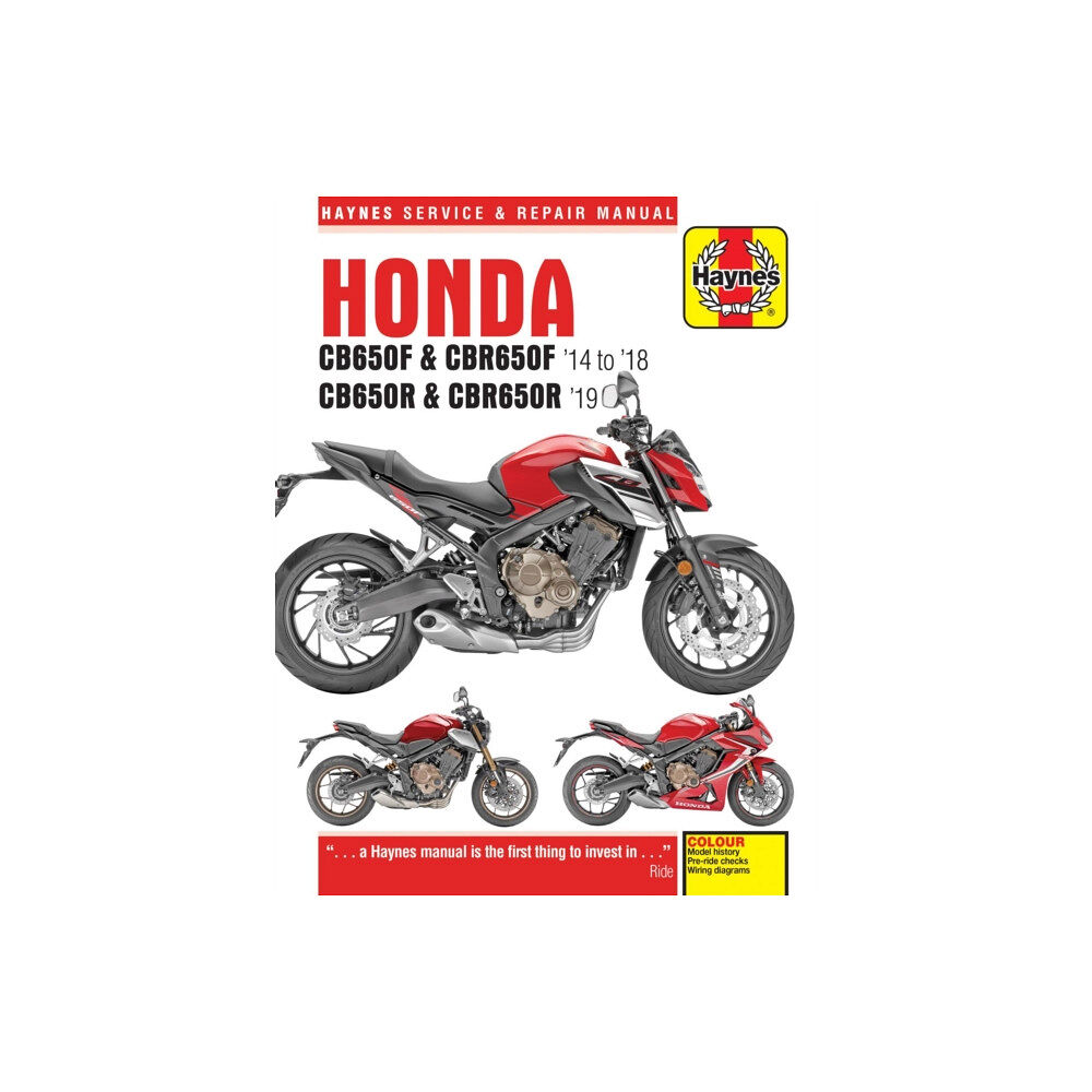 Haynes Publishing Group Honda CB650F & CBR650F, CB650R & CBR650R (14 - 19) (häftad, eng)