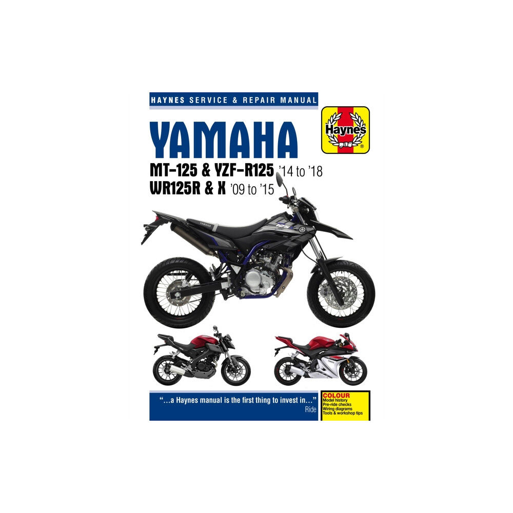 Haynes Publishing Group Yamaha MT-125 & YZF-R125 (14-18), WR125R/X (09-15) (häftad, eng)