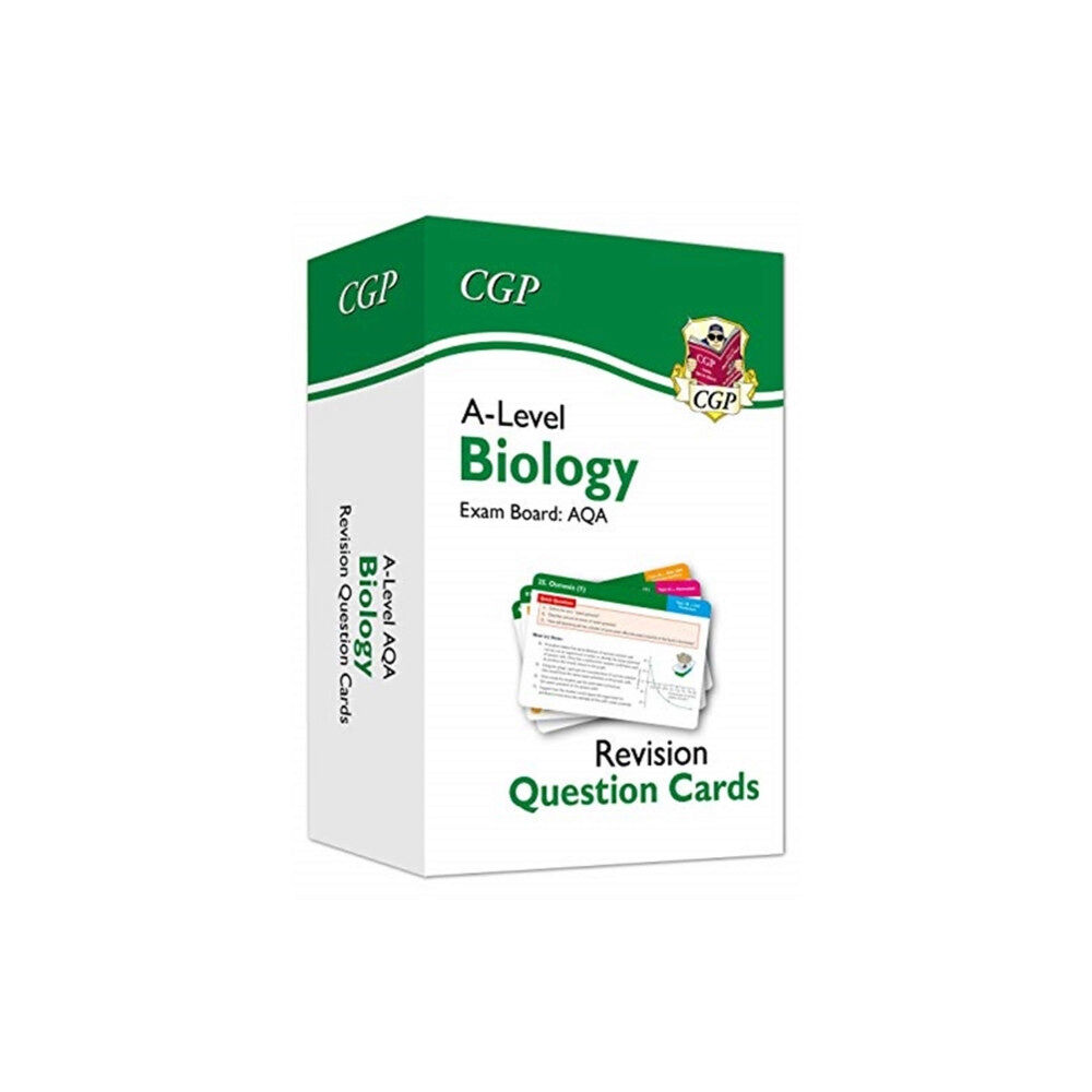 Coordination Group Publications Ltd (CGP) A-Level Biology AQA Revision Question Cards (inbunden, eng)