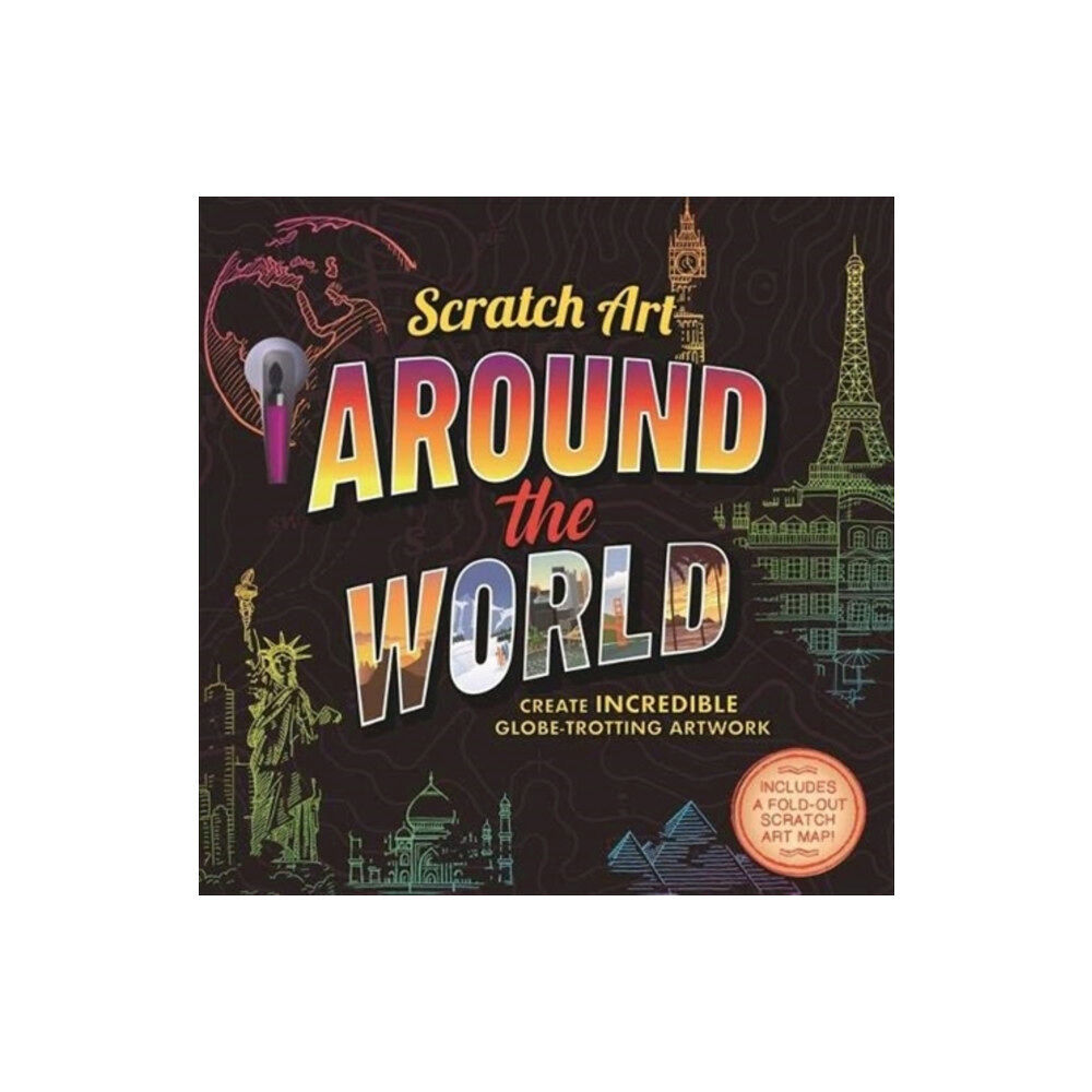 Bonnier Books Ltd Scratch Art: Around The World (häftad, eng)