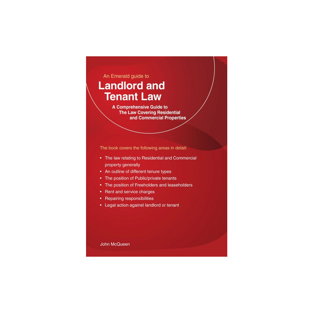 Straightforward Publishing An Emerald Guide to Landlord and Tenant Law (häftad, eng)