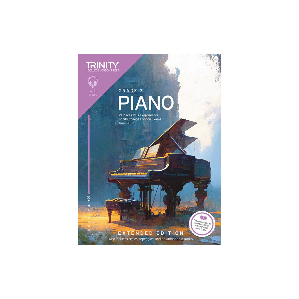 Trinity College London Press Trinity College London Piano Exam Pieces Plus Exercises from 2023: Grade 3: Extended Edition (häftad, eng)