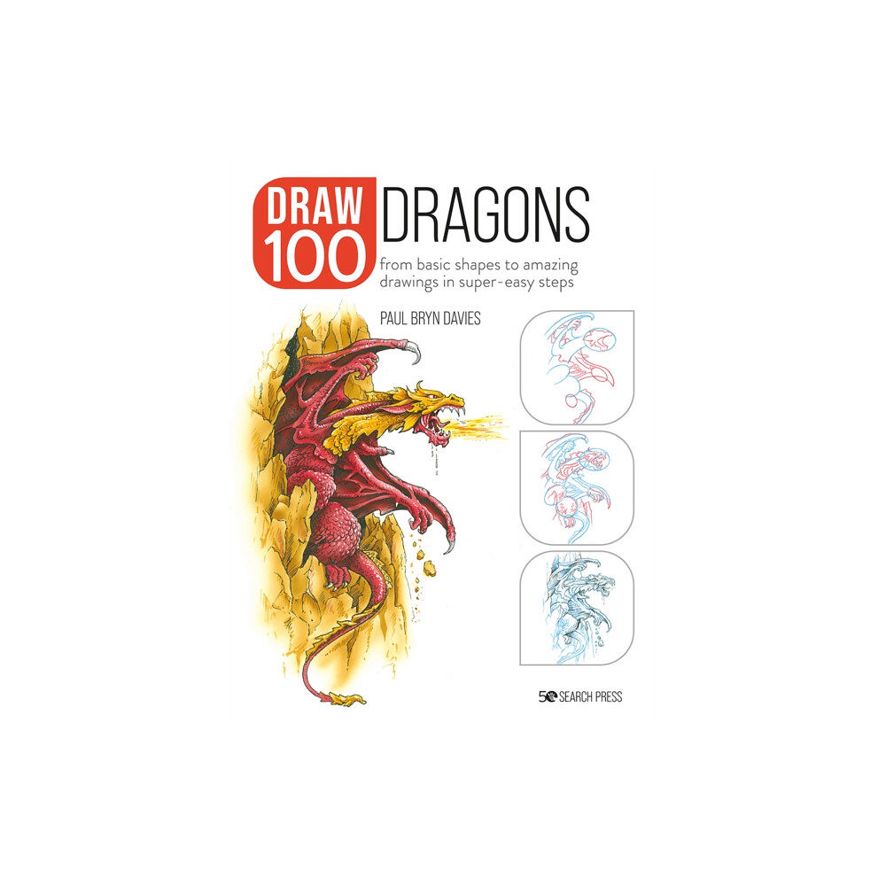 Search Press Ltd Draw 100: Dragons (häftad, eng)