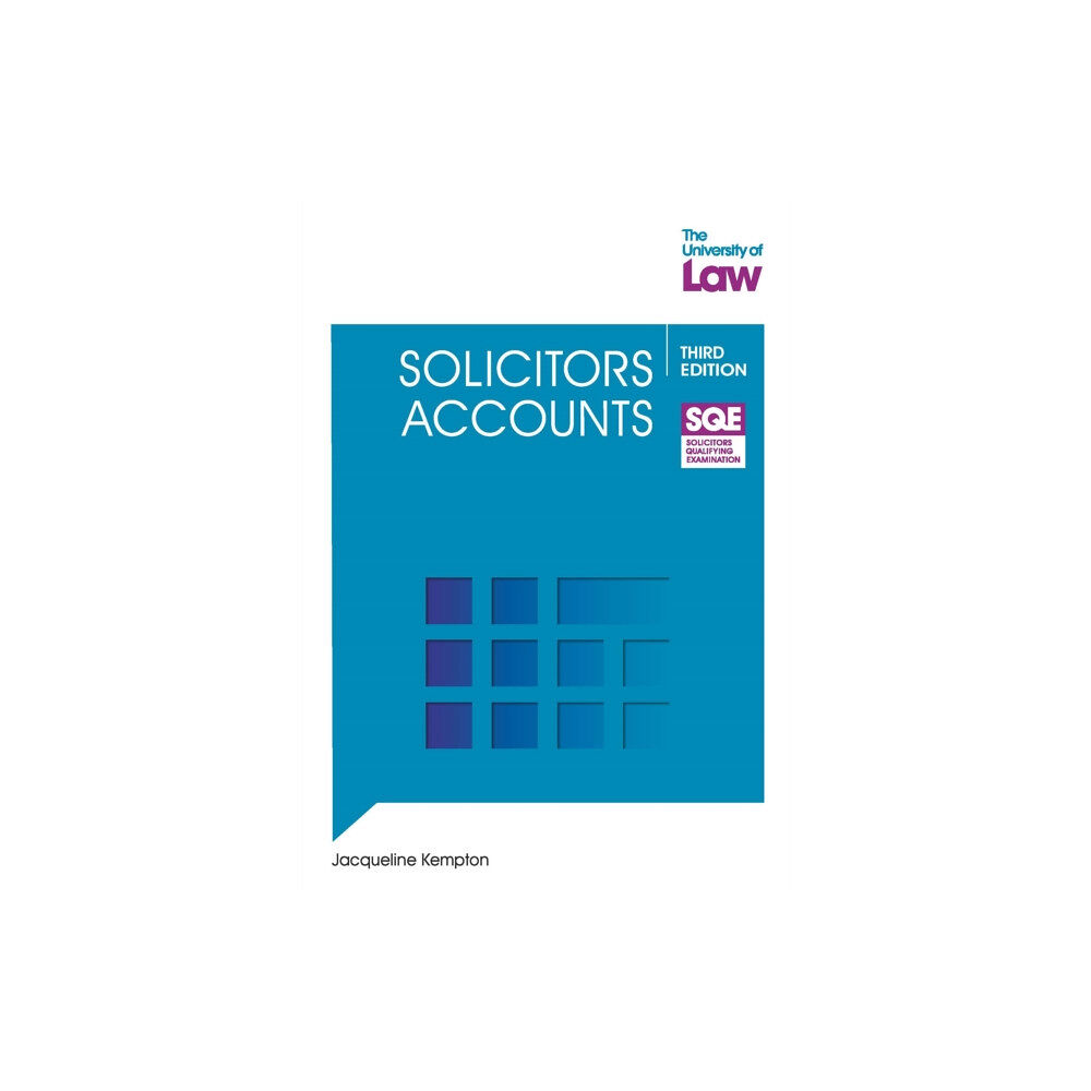 The University of Law Publishing Limited SQE - Solicitors Accounts 3e (häftad, eng)